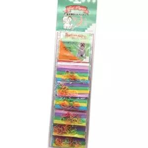 미용염색 강아지 염색 미용 종이 고무줄 랩핑지 시트 세트 1P