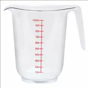 플라스틱 손잡이 투명 실험용 계량 비커1000ml