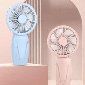 휴대용 핸드헬드 소형 팬 냉각 이동 중에도 외관 충전식 포켓 ABS USB 경량 귀여운 미니