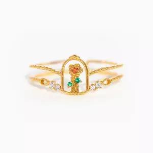 D즈니 미녀와 야수 마법의 장미 반지