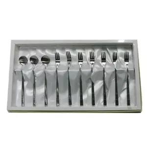 [골드스마일]티포크 디저트 10세트 숟가락 포크 커트러리 수저