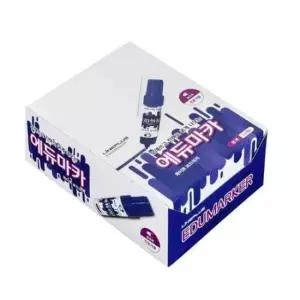 [문구] 화이트보드마카 12개 파란색 보드펜 컬러화이트보드펜 마커 필기구