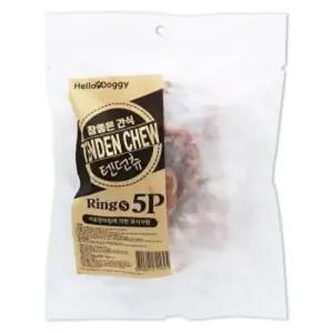 [반려] 참좋은간식 텐던츄 링 S 5P 강아지 수제 애견간식