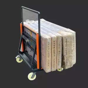 접이식 유리 대차 샷시 판넬 대리석 운반기 세대