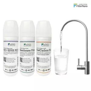 필터나라 홈앤케어 언더싱크 정수기 싱크대 직수 정수 기본 필터 DIY 자가 설치 BS-18