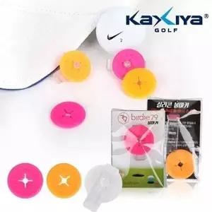 [골드스마일]2in1 실리콘 클립1개-마커2개 버디 숏티겸용 볼마커