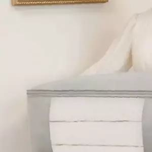 쌍문상회 이불보관함 수납 정리 특대형 그레이 가방 함