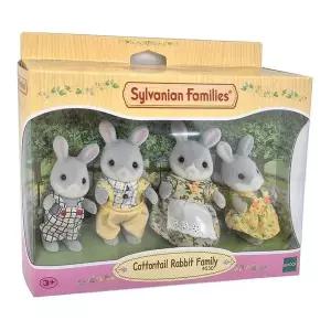 [콩심팥심]어린이 실바니안패밀리 선물 피규어 장난감 가족 솜토끼 인형 동물