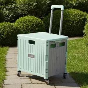 [골드스마일]대형 접이식 쇼핑카트 손수레 장바구니 마트