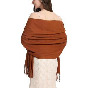 파쉬미나 숄과 이브닝 드레스용 랩은 여성 웨딩 겨울 웜 숄을 위한 캐시미어 스카프와 비슷합니다