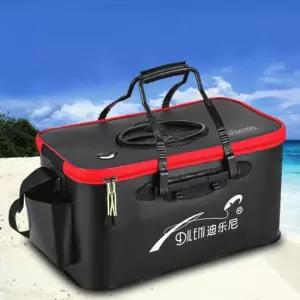 EVA 방수 바다낚시 보조 가방 설비통 물고기살림통 접이식두레박 물고기두레박