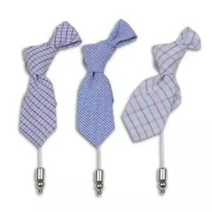 BOU19024 체크 넥타이 부토니에 혼주 결혼식 교복 자동 명품 브랜드 부토니에 고급