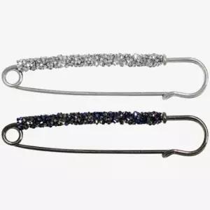 브로치 가보시 반짝이 포인트 옷핀 장식옷핀 브롯치 큰옷핀