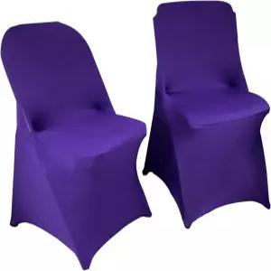마이앙겔 10PCS 스트레치 스판덱스 접이식 방수 의자 커버 결혼식 파티 연회 홀리데이 축하 장식용