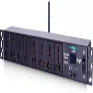 Pknight 2.4G 무선 WiFi 및 RS485 8구 스마트 PDU DMX 릴레이 - DMX512 제어 가정 스튜디오용 랙 마운트