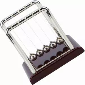 대형 S 밸런스 볼 스퀘어 뉴턴 크래들 5 피지컬 장난감 당구 홈 데코레이션 메트로놈 마그네틱 책상