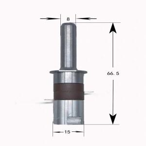 1pcs 티타늄 합금 초음파 칼 변환기 절단 40KHZ 진동 센서