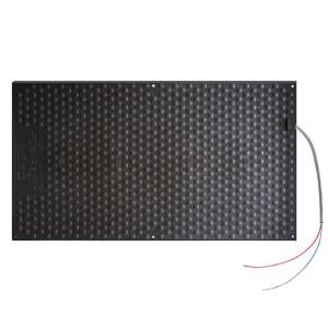 고무 가열판 전기 패드 난방 A타입 100x150 접이식 보온매트 레드 단일 난방판