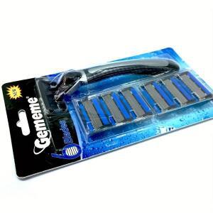 남성용 수동 면도기, 6겹 면도기, 얼굴 털 제거 도구, 안전 면도기