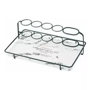 대리석 규조토 욕실 트레이 칫솔 받침대 다용도 디자인 욕실소품