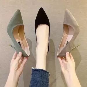 미들힐 UO238843 펌프스힐 펌프스 데일리 3컬러 스틸레토 킬힐