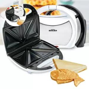 샌드위치 붕어빵 크루거733 3in1 와플메이커 와플