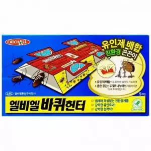 엘비엘 바퀴 헌터 5개입-끈끈이 2개