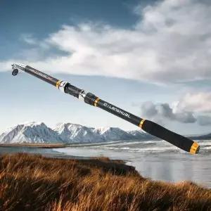 랭크업 입문용 바다 민물 원투 낚싯대 휴대용 루어대