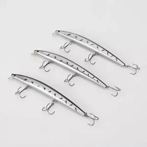 [셀러에이드]롱샷 플로팅 미노우 루어 3p세트 삼치 농어 빅베이트