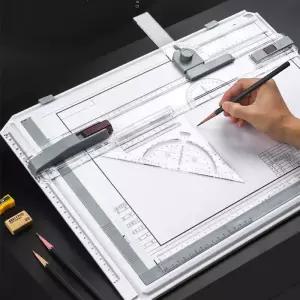 휴대용 제도판 제도기 만능 드로잉 토트백