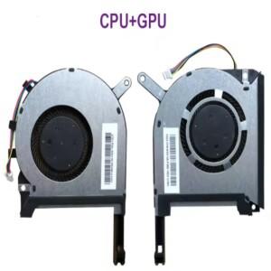 ASUS호환 TUF 게이밍 FX506 FA506IU FX706용 노트북 교체용 CPU GPU 냉각 팬