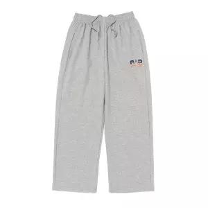 카고브로스 AMERICAN LOGO LOGO SWEAT PANTS (GRAY) - black