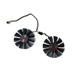 1세트 75MM 4핀 GTX1060 960 T128010BH FD7010H12S 비디오 카드 CPU 쿨링 팬 ASUS호환 1050 950 R9 370 쿨