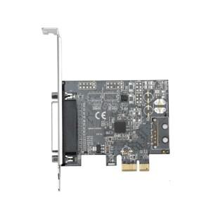 PCI Express와 병렬 DB25 어댑터 카드 데스크탑 확장 LPT 컨트롤러 Q81E