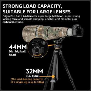초경량 카본 삼각대Fotopro 시리즈 컴팩트 탄소 섬유 삼각대, 전문 헤비 듀티 여행 카메라 하중 33lbs
