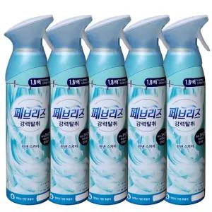 페브리즈 에어 린넨 스카이 165g 5개 맑은하늘바람 방향제