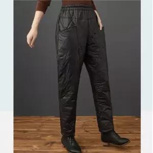 W13293 루즈핏 밴딩  겨울 여성 패딩 솜바지 선택