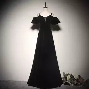 연주드레스 합창드레스 연주복 롱원피스 이브닝 드레스 벨벳 오프숄더