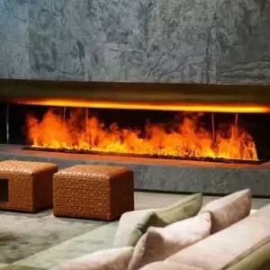 대형불멍가습기 벽난로가습기 led 호텔 화로 수증기