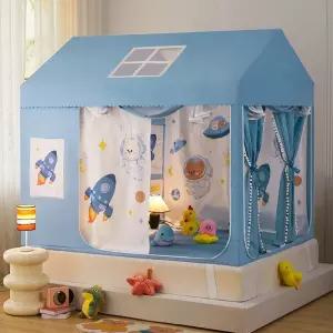 벙커침대텐트 암막 3중 캐노피 기숙사 층침대