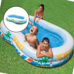 글로 해변풍경 땅콩 풀장 262x160x46cm 유아텐트