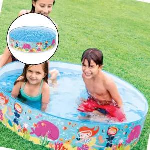 글로 원형 풀장 122x25cm 미니풀장 야외풀장 물놀이장