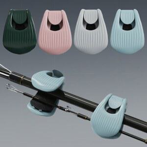 1/2/4pcs 낚시대 홀더 고정 장치 클립 휴대용 루어로드 번들 클램프 해변 낚시 도구 컴팩트 디자인