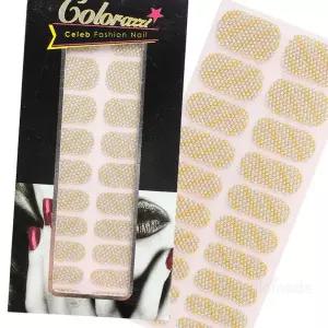 글로 네일스티커 실버앤골드 쉐이크 셀프네일고정반지