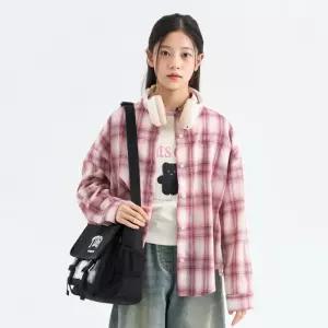 더데이걸 HC17 코디 체크 셔츠 체크셔츠 TGBW26S01