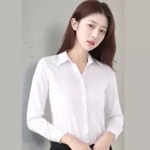 더헤이만 반팔블라우스 셔츠 유니폼제작 맞춤셔츠 주문제작 흰남방 와이셔츠