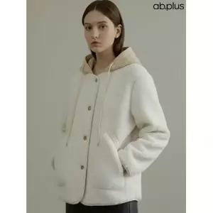 [ab.plus/신상] 니트 후드 테디 자켓 (LSA1MU42A)