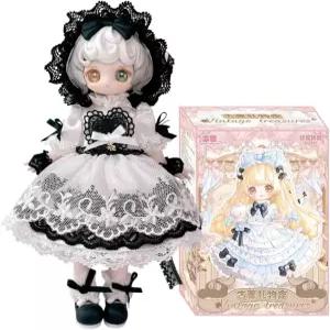 칼엠부 BJD 블라인드 박스 빈티지 트레저 시리즈 15cm 볼 조인트 인형 관절이 있는 귀여운 드레스 업