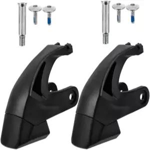 앙고이 인라인 스케이트 브레이크 교체 키트 표준 패드 2세트 롤러 교체용 범용 스토퍼 나사로 고무 부품