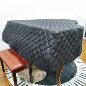 그랜드 피아노 커버 퀼팅 덮개 성당 방진 관리 건반